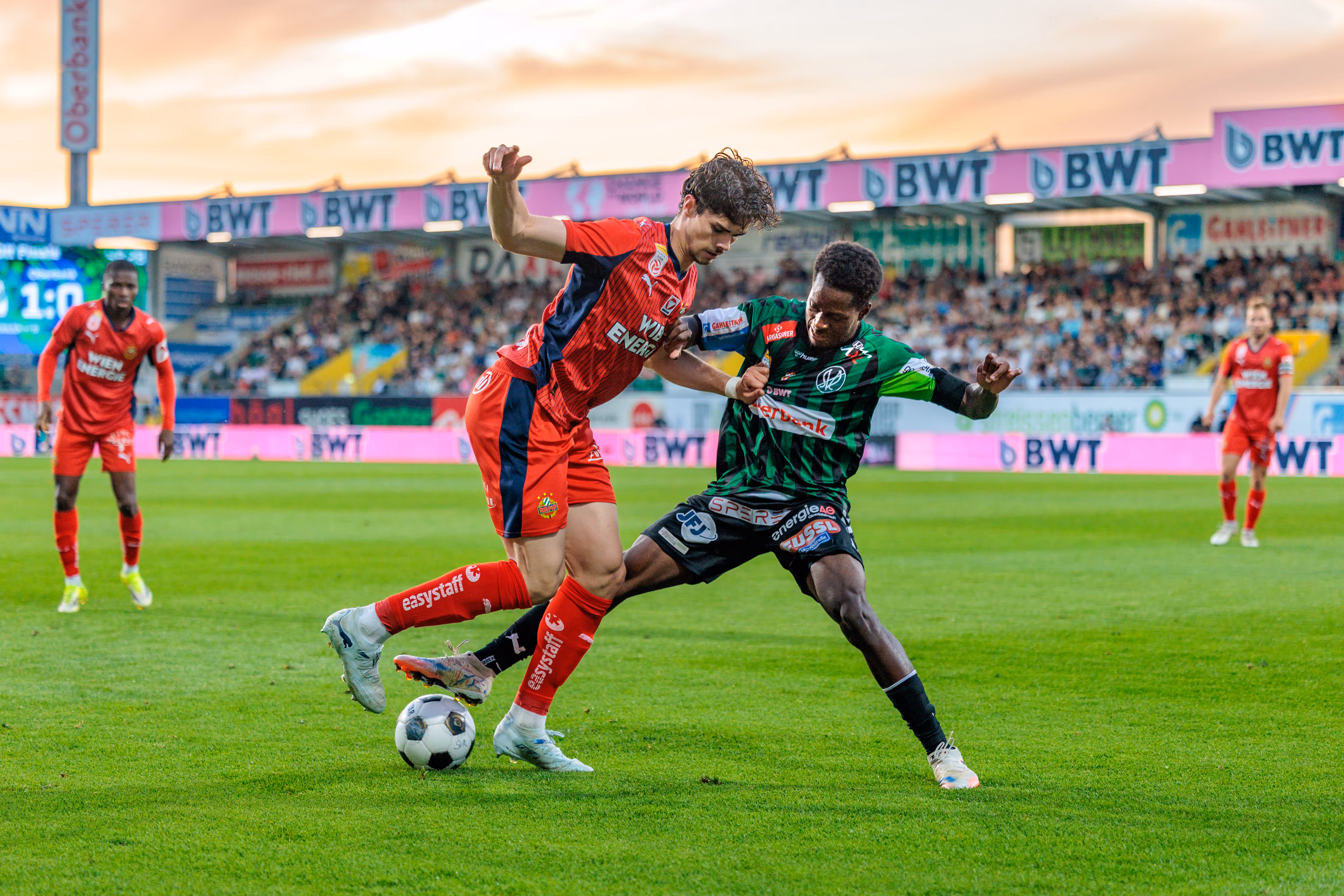 2:1-Heimsieg dank Boguo-Kopfball: SV Ried stößt Tor zum Europacup gegen Rapid weit auf