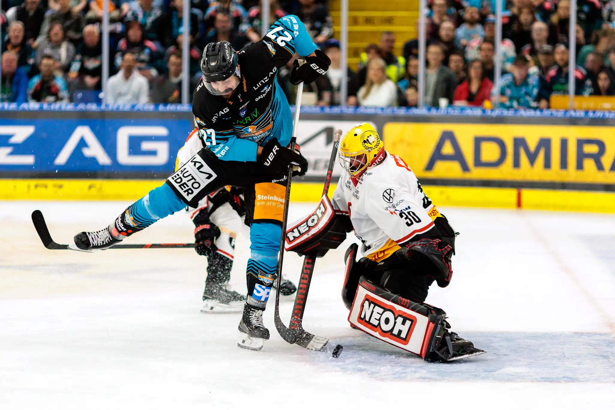 Lebler-Doppelpack besiegelt souveränen Auftaktsieg der Black Wings