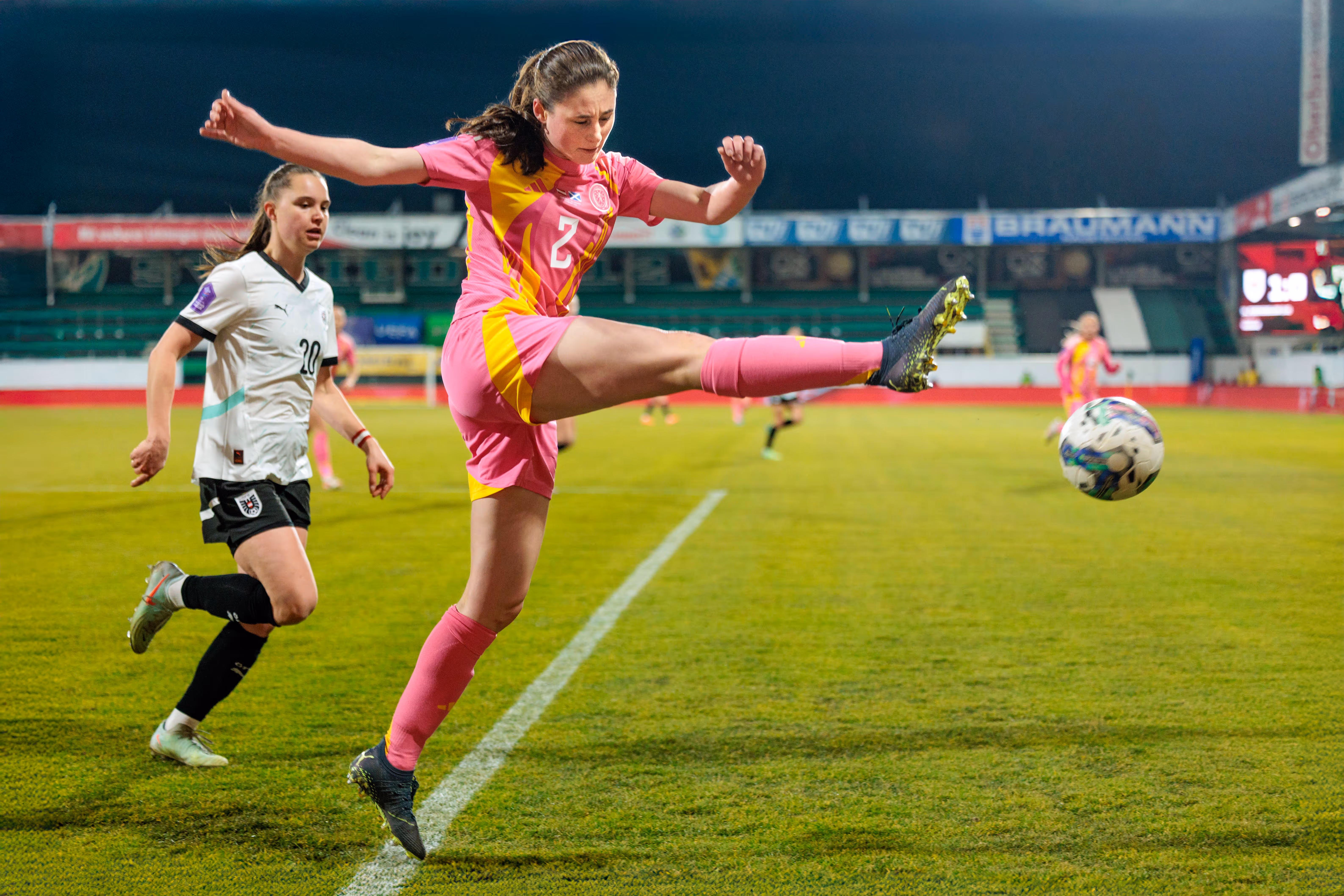 Purtschellers Traumtor sichert Schriebl-Debüt: Österreichs Damen bezwingen Schottland